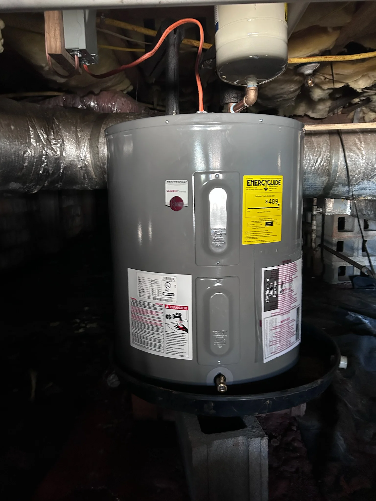 Final plumbing quality check in Central SC